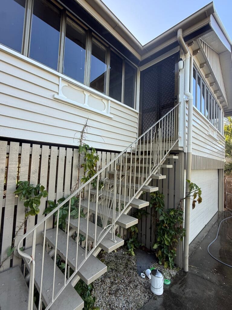 House Wash Stairs and landing After