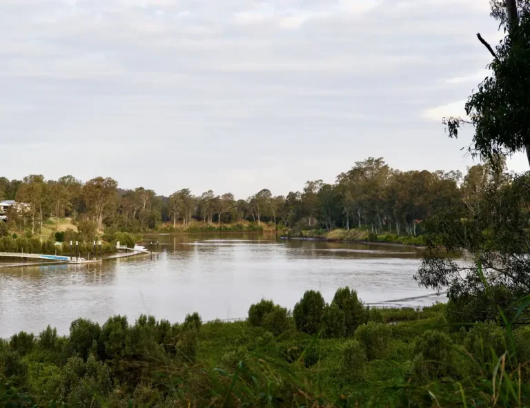 Meandering Brisbane River, Bellbowrie, Queensland